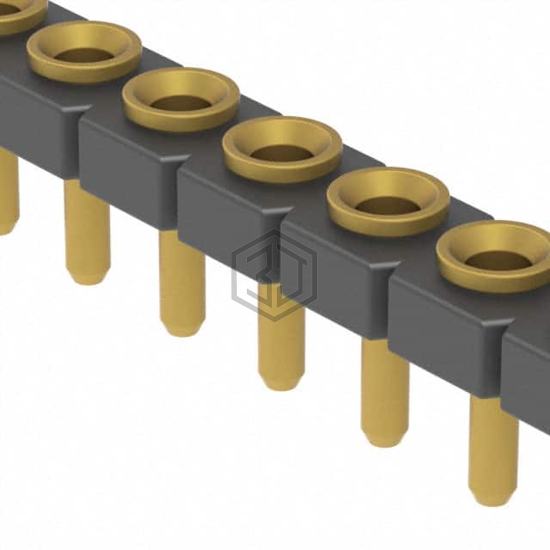 SL-122-G-39 - Samtec Inc. - Rectangular Connectors - Headers, Receptacles, Female Sockets