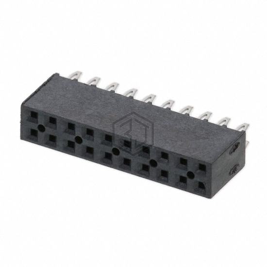 PHF-110-01-L-D - Samtec Inc. - Rectangular Connectors - Headers, Receptacles, Female Sockets