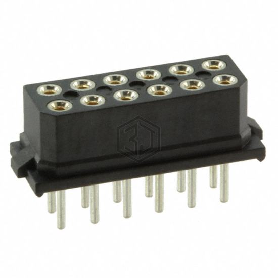 M80-8501242 - Harwin Inc. - Rectangular Connectors - Headers, Receptacles, Female Sockets
