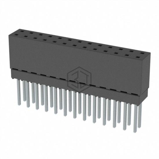 ESQ-113-13-L-D - Samtec Inc. - Rectangular Connectors - Headers, Receptacles, Female Sockets