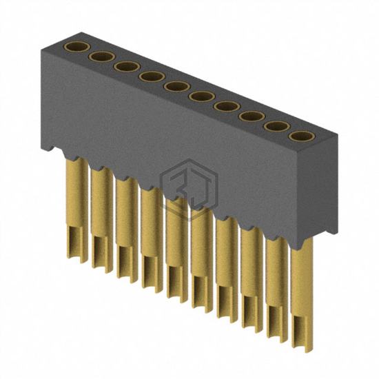 851-13-010-10-003000 - Mill-Max Manufacturing Corp. - Rectangular Connectors - Headers, Receptacles, Female Sockets