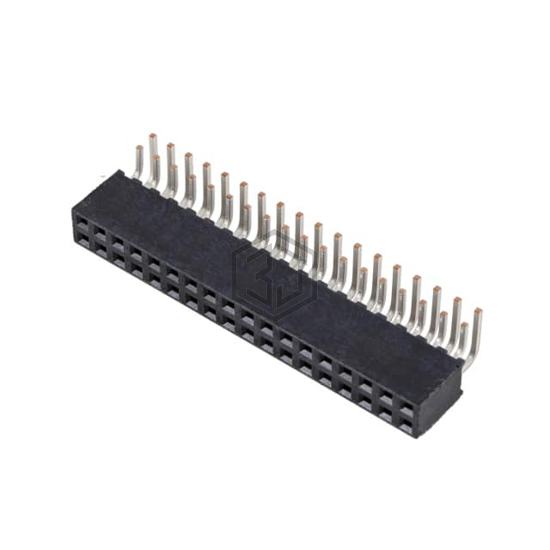 SQT-118-01-F-D-RA - Samtec Inc. - Rectangular Connectors - Headers, Receptacles, Female Sockets