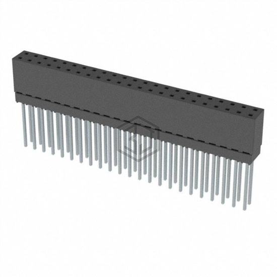 ESQ-123-14-T-D - Samtec Inc. - Rectangular Connectors - Headers, Receptacles, Female Sockets