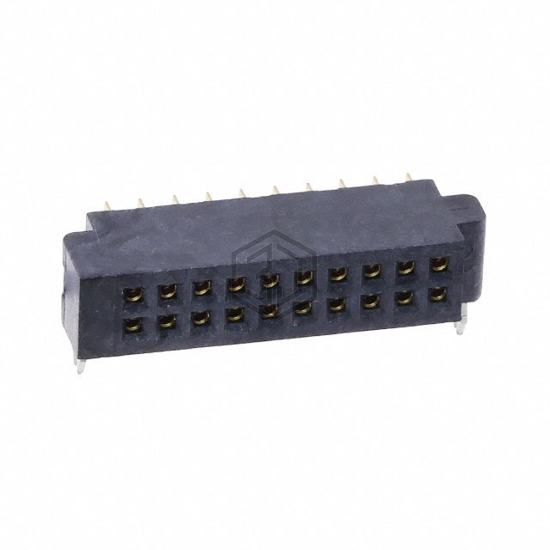 SFMH-110-02-L-D-LC - Samtec Inc. - Rectangular Connectors - Headers, Receptacles, Female Sockets