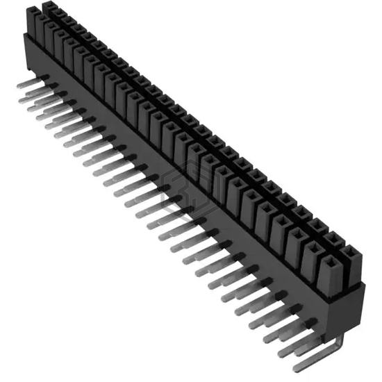 IPS1-125-01-L-D-RA - Samtec Inc. - Rectangular Connectors - Headers, Receptacles, Female Sockets
