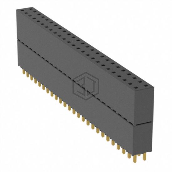 ESQ-125-33-G-D - Samtec Inc. - Rectangular Connectors - Headers, Receptacles, Female Sockets