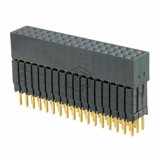 ESQ-117-69-G-T - Samtec Inc. - Rectangular Connectors - Headers, Receptacles, Female Sockets