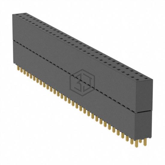 ESQ-132-33-G-D - Samtec Inc. - Rectangular Connectors - Headers, Receptacles, Female Sockets