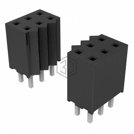 SQT-140-01-L-T - Samtec Inc. - Rectangular Connectors - Headers, Receptacles, Female Sockets