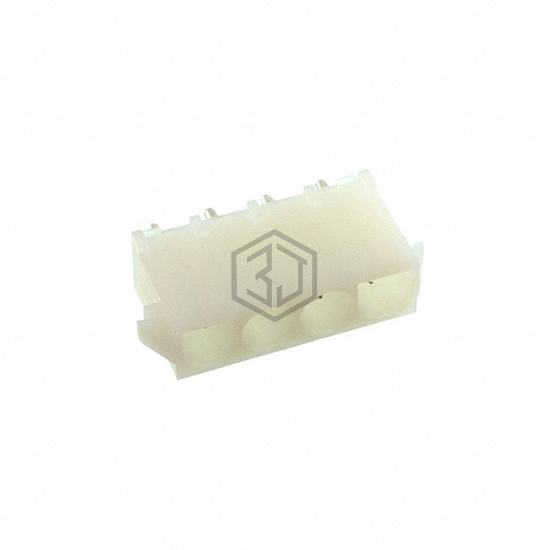 DME-04-S-P-S - Adam Tech - Rectangular Connectors - Headers, Receptacles, Female Sockets