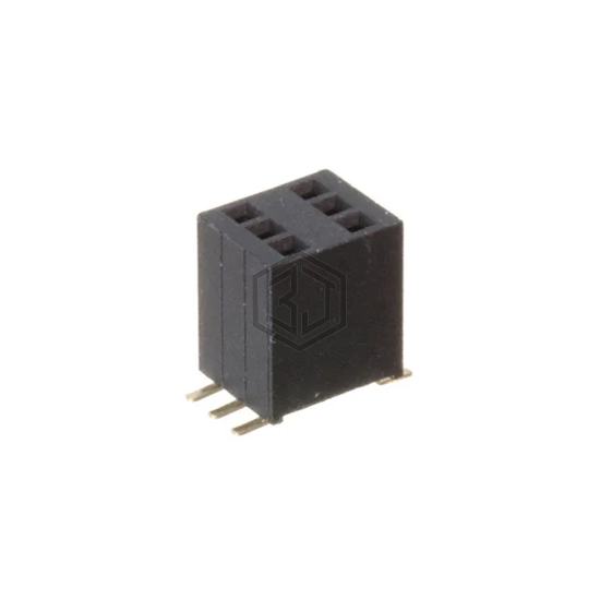 HRS-2FY-06-SG-SMT - Adam Tech - Rectangular Connectors - Headers, Receptacles, Female Sockets
