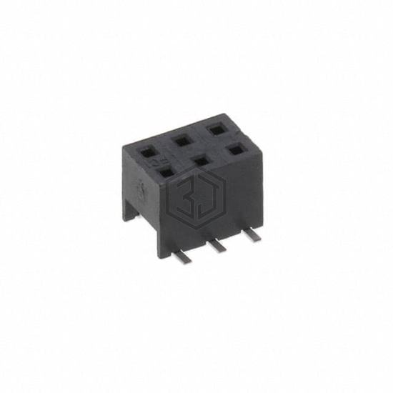 55510-306TRLF - Amphenol ICC (FCI) - Rectangular Connectors - Headers, Receptacles, Female Sockets