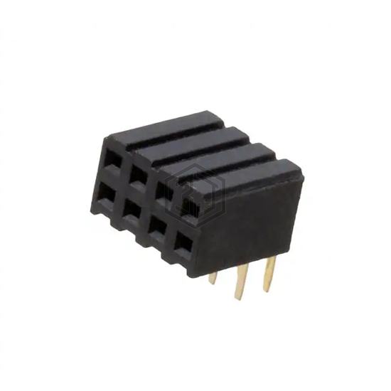 2RS2R-08-G - Adam Tech - Rectangular Connectors - Headers, Receptacles, Female Sockets