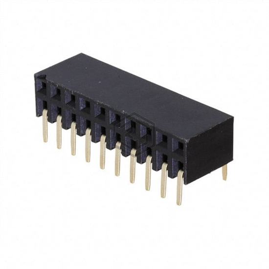 RS2BR-20-G - Adam Tech - Rectangular Connectors - Headers, Receptacles, Female Sockets