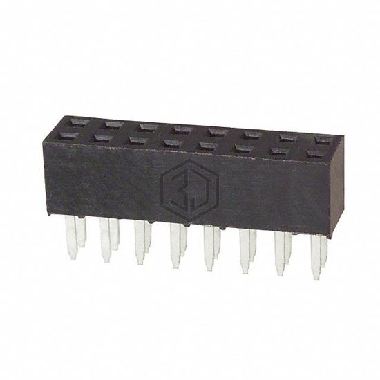 25641601RP2 - NorComp Inc. - Rectangular Connectors - Headers, Receptacles, Female Sockets