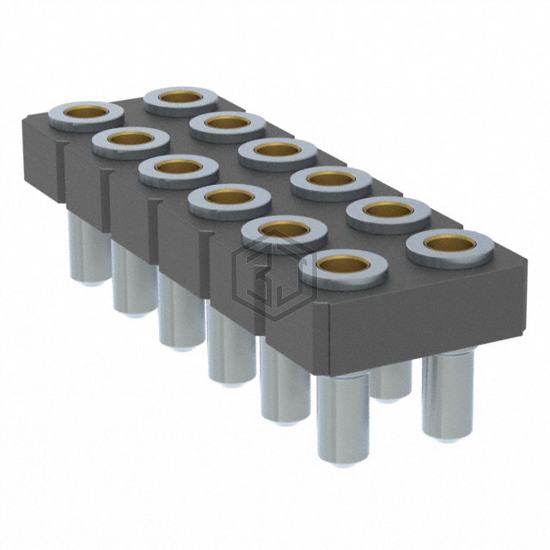 415-47-212-41-004000 - Mill-Max Manufacturing Corp. - Rectangular Connectors - Headers, Receptacles, Female Sockets