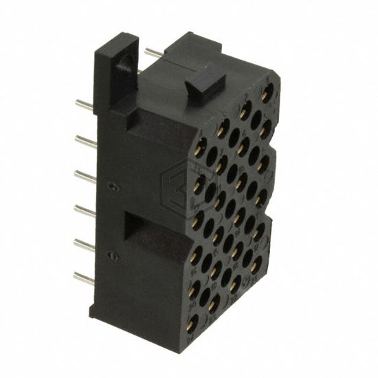SMS24RE3S6 - Souriau-Sunbank by Eaton - Rectangular Connectors - Headers, Receptacles, Female Sockets