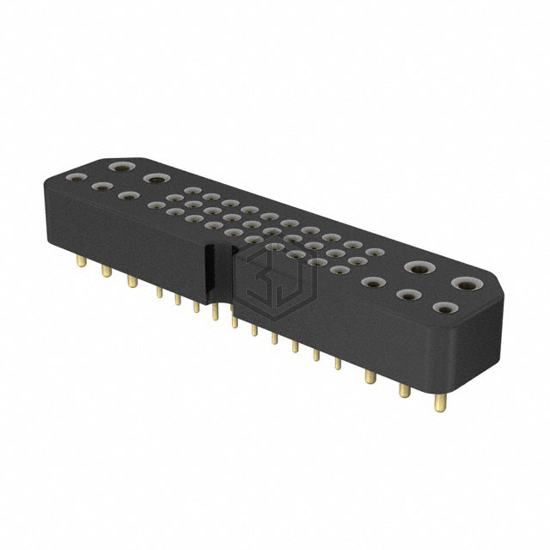 809-43-040-10-001000 - Mill-Max Manufacturing Corp. - Rectangular Connectors - Headers, Receptacles, Female Sockets