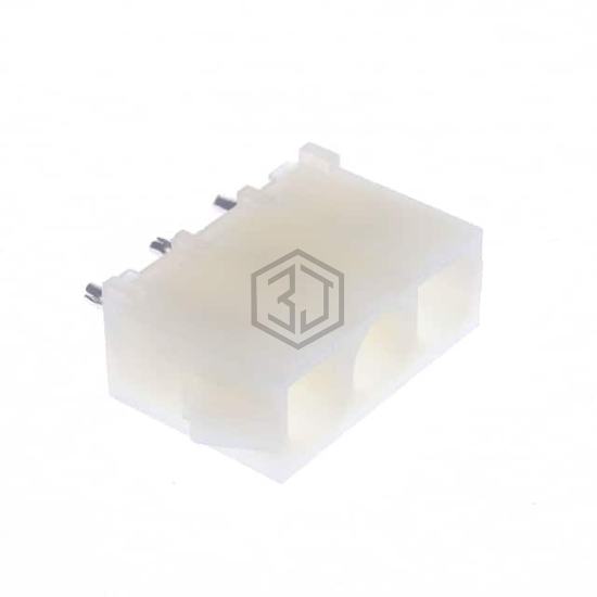 DME-F-03-S2-P-S - Adam Tech - Rectangular Connectors - Headers, Receptacles, Female Sockets