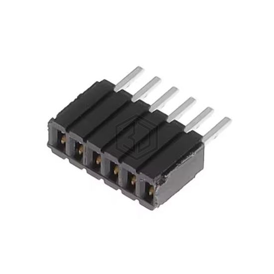 SLM-106-01-F-S - Samtec Inc. - Rectangular Connectors - Headers, Receptacles, Female Sockets