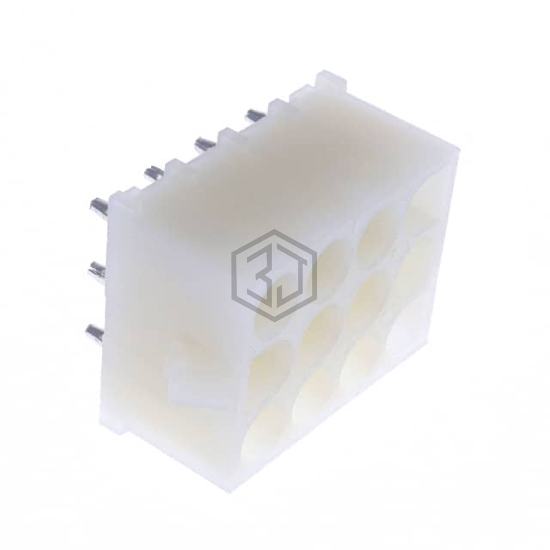 DME-F-12-S2-P-SQ - Adam Tech - Rectangular Connectors - Headers, Receptacles, Female Sockets