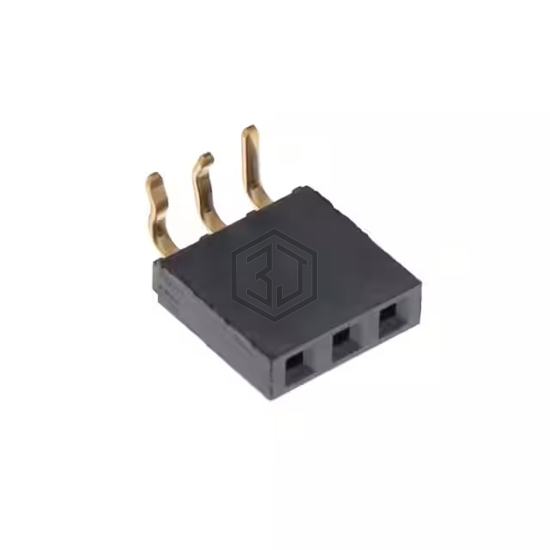 SSW-103-02-G-S-RA-LL - Samtec Inc. - Rectangular Connectors - Headers, Receptacles, Female Sockets