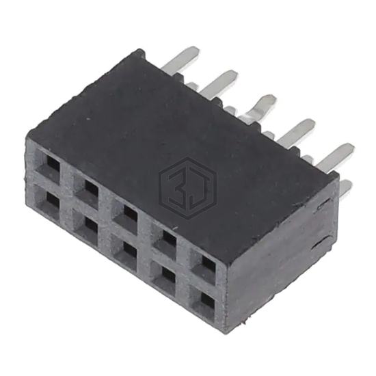 SSW-105-01-T-D-LL - Samtec Inc. - Rectangular Connectors - Headers, Receptacles, Female Sockets