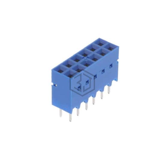 87606-406LF - Amphenol ICC (FCI) - Rectangular Connectors - Headers, Receptacles, Female Sockets