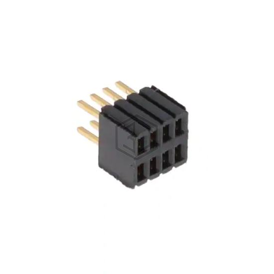 SLM-104-01-G-D - Samtec Inc. - Rectangular Connectors - Headers, Receptacles, Female Sockets