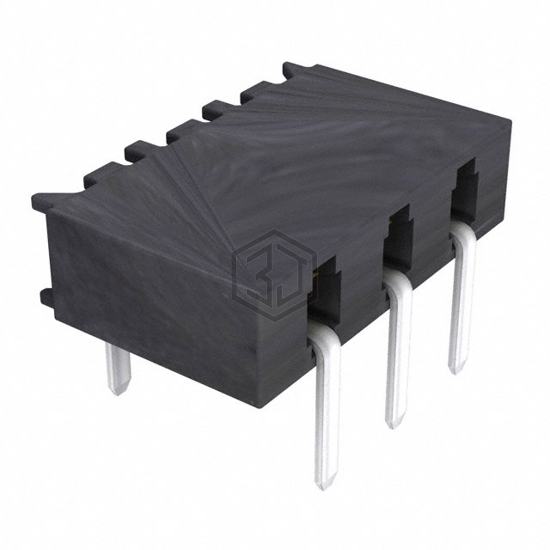 MMS-103-01-F-SH - Samtec Inc. - Rectangular Connectors - Headers, Receptacles, Female Sockets