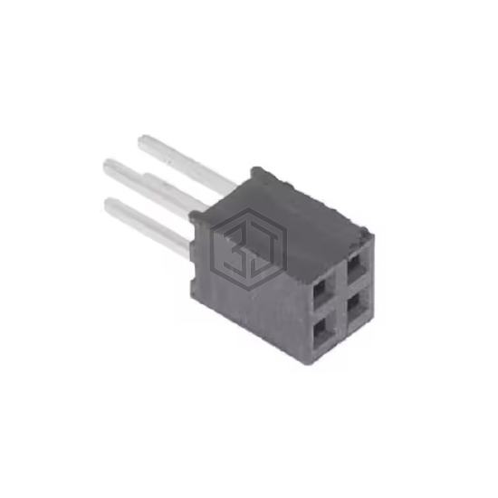 SQT-102-03-L-D - Samtec Inc. - Rectangular Connectors - Headers, Receptacles, Female Sockets