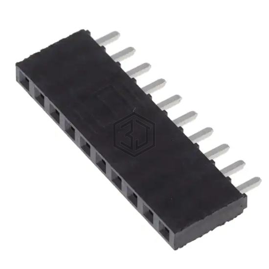 SSQ-110-21-F-S - Samtec Inc. - Rectangular Connectors - Headers, Receptacles, Female Sockets