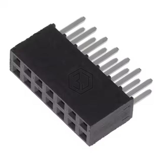 SSW-107-02-F-D - Samtec Inc. - Rectangular Connectors - Headers, Receptacles, Female Sockets