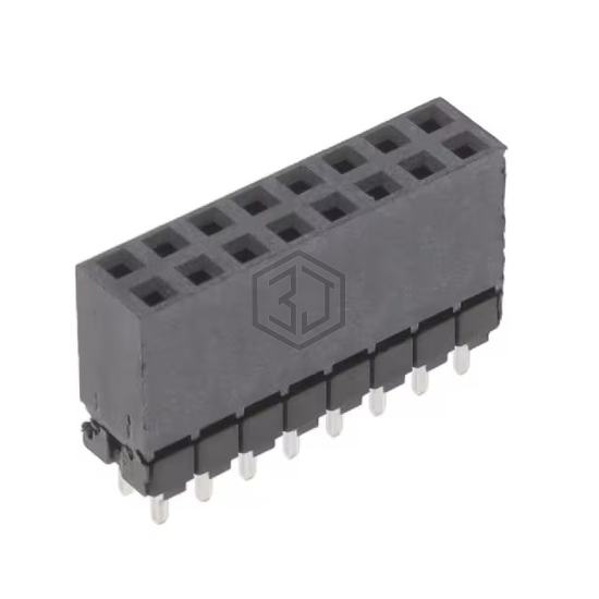 ESW-108-12-T-D - Samtec Inc. - Rectangular Connectors - Headers, Receptacles, Female Sockets