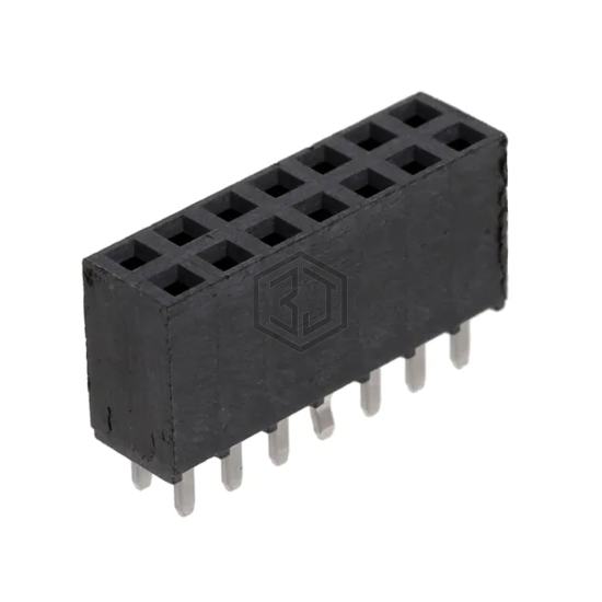 SSW-107-01-F-D-LL - Samtec Inc. - Rectangular Connectors - Headers, Receptacles, Female Sockets