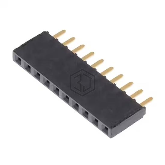 SSW-110-06-G-S - Samtec Inc. - Rectangular Connectors - Headers, Receptacles, Female Sockets