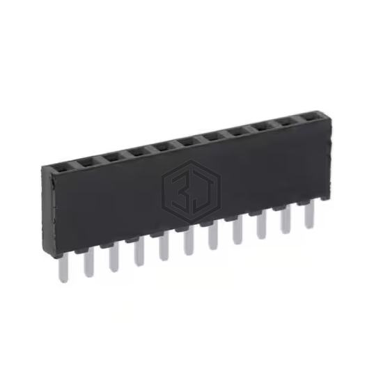 SQT-111-01-F-S - Samtec Inc. - Rectangular Connectors - Headers, Receptacles, Female Sockets