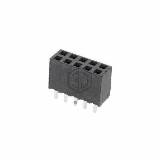 SSW-105-01-S-D-LL - Samtec Inc. - Rectangular Connectors - Headers, Receptacles, Female Sockets