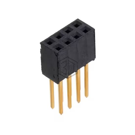 SSQ-104-23-G-D - Samtec Inc. - Rectangular Connectors - Headers, Receptacles, Female Sockets