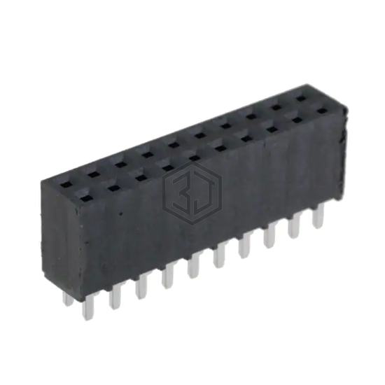 SSW-110-21-F-D - Samtec Inc. - Rectangular Connectors - Headers, Receptacles, Female Sockets