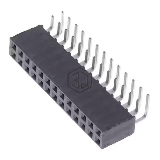 SSW-113-02-F-D-RA - Samtec Inc. - Rectangular Connectors - Headers, Receptacles, Female Sockets