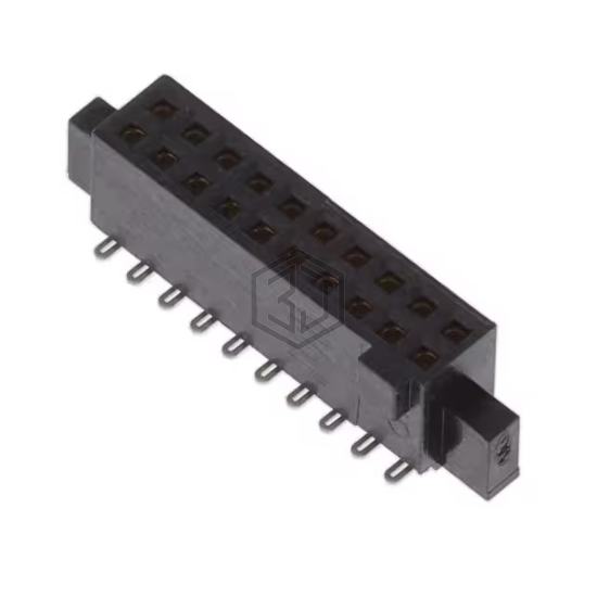 SFM-110-02-L-D-K - Samtec Inc. - Rectangular Connectors - Headers, Receptacles, Female Sockets