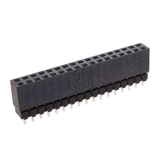 ESW-117-12-L-D - Samtec Inc. - Rectangular Connectors - Headers, Receptacles, Female Sockets