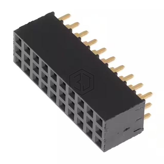SSQ-110-01-G-T - Samtec Inc. - Rectangular Connectors - Headers, Receptacles, Female Sockets