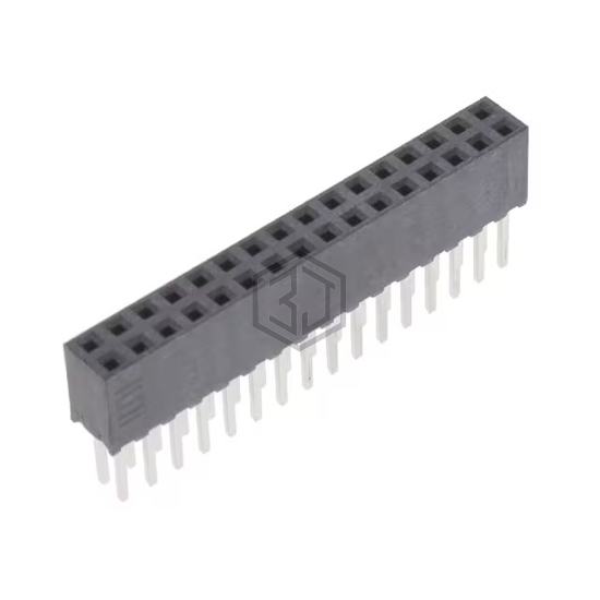 SQT-116-03-L-D - Samtec Inc. - Rectangular Connectors - Headers, Receptacles, Female Sockets