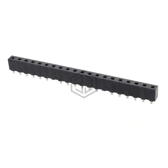 HPF-20-01-T-S-06 - Samtec Inc. - Rectangular Connectors - Headers, Receptacles, Female Sockets
