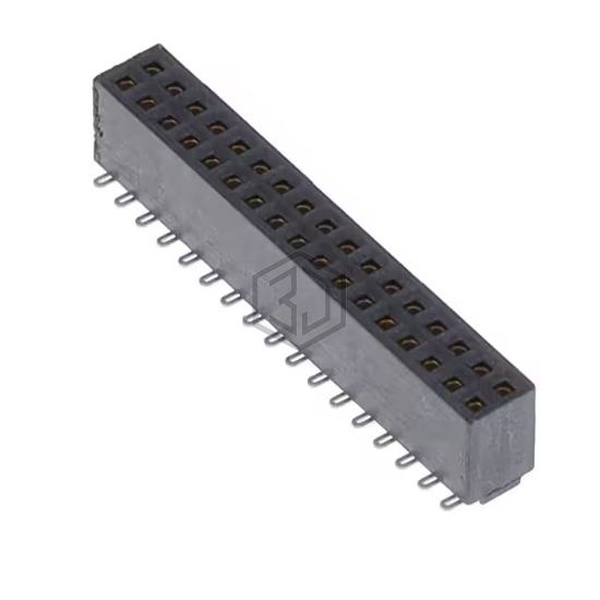 SFMC-117-02-L-D-P - Samtec Inc. - Rectangular Connectors - Headers, Receptacles, Female Sockets