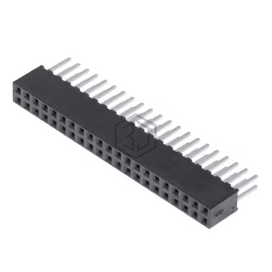 SQT-121-03-L-D - Samtec Inc. - Rectangular Connectors - Headers, Receptacles, Female Sockets