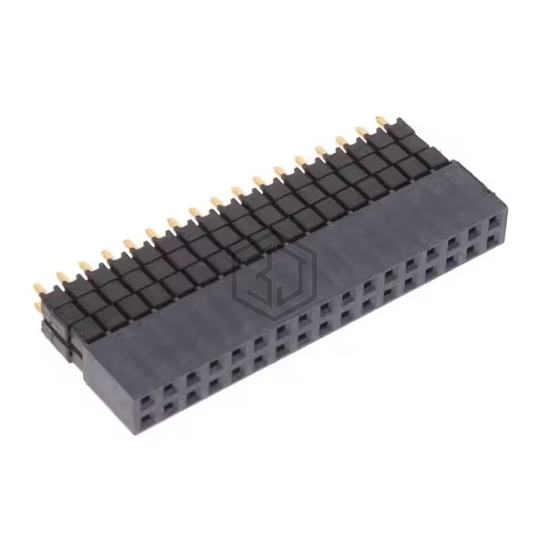 ESQ-117-33-G-D - Samtec Inc. - Rectangular Connectors - Headers, Receptacles, Female Sockets