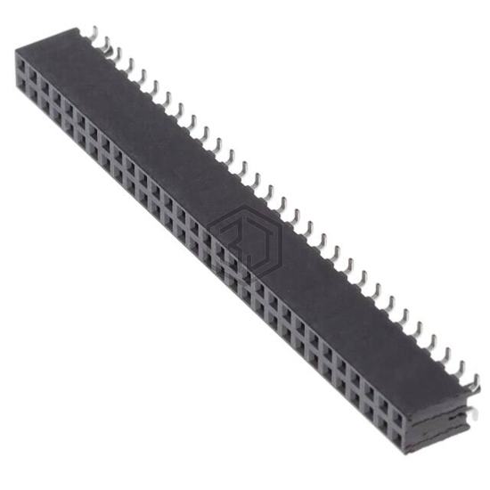SQW-130-01-F-D-VS-A - Samtec Inc. - Rectangular Connectors - Headers, Receptacles, Female Sockets